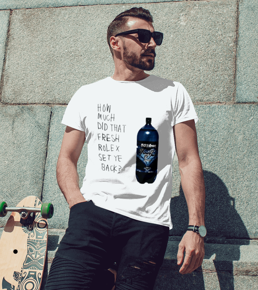 How Much Did That Fresh Rolex Set Ye Back 50 Frosty Jack's Cider T-Shirt