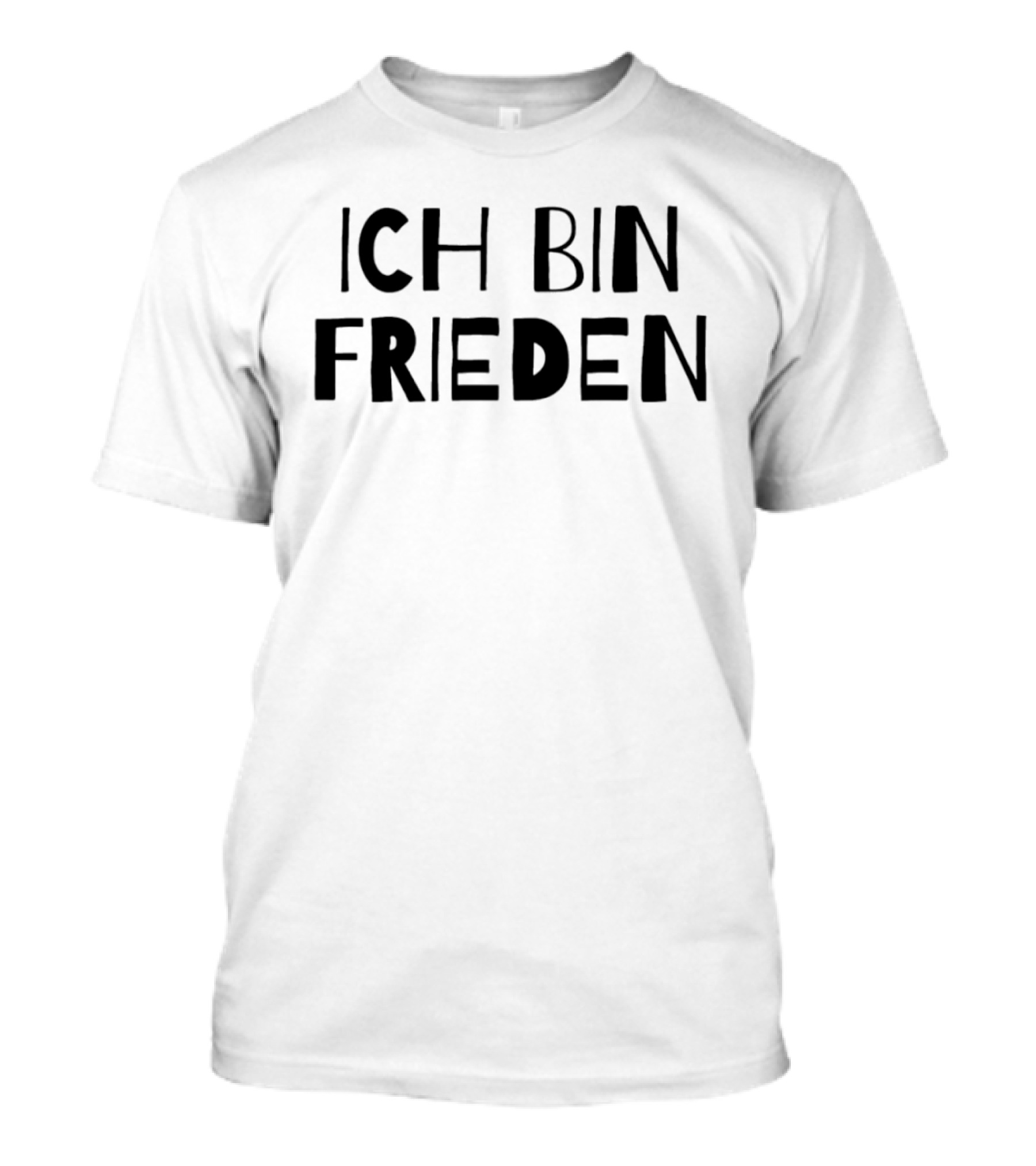 ICH BIN FRIEDEN German Peace T-Shirt