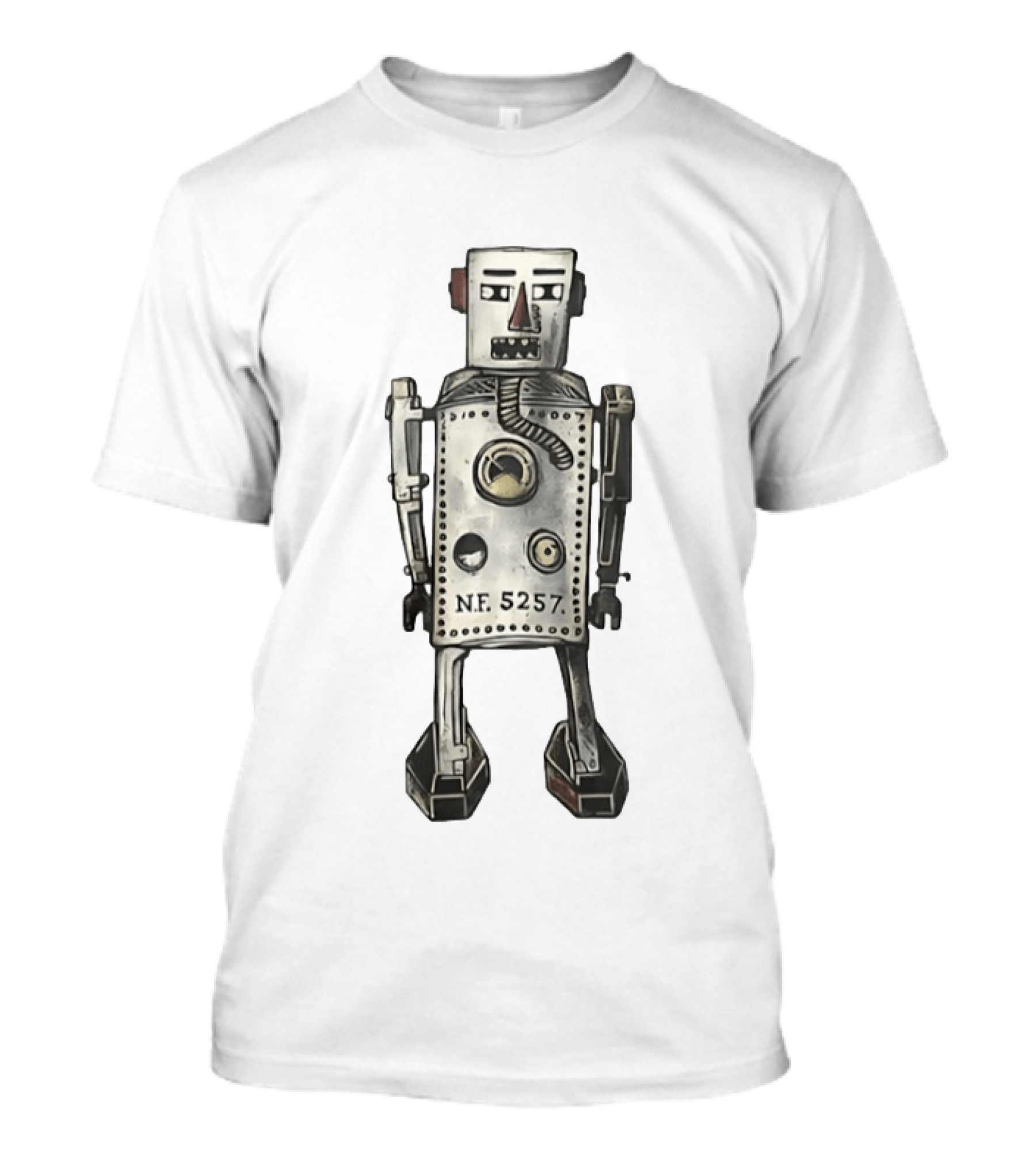 Robot Stuart N.F. 5257 Universe Adventure T-Shirt