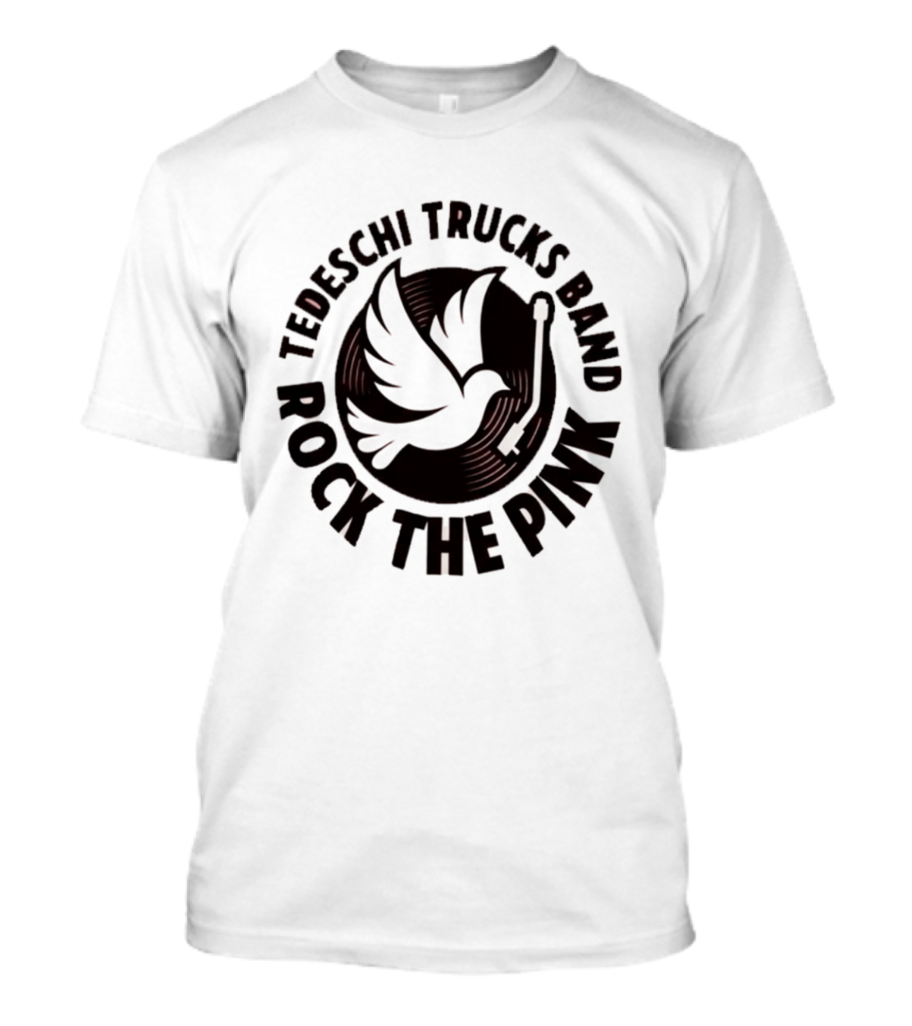 Tedeschi Trucks Band Rock The Pink 2026 Dove Vinyl Drumstick T-Shirt