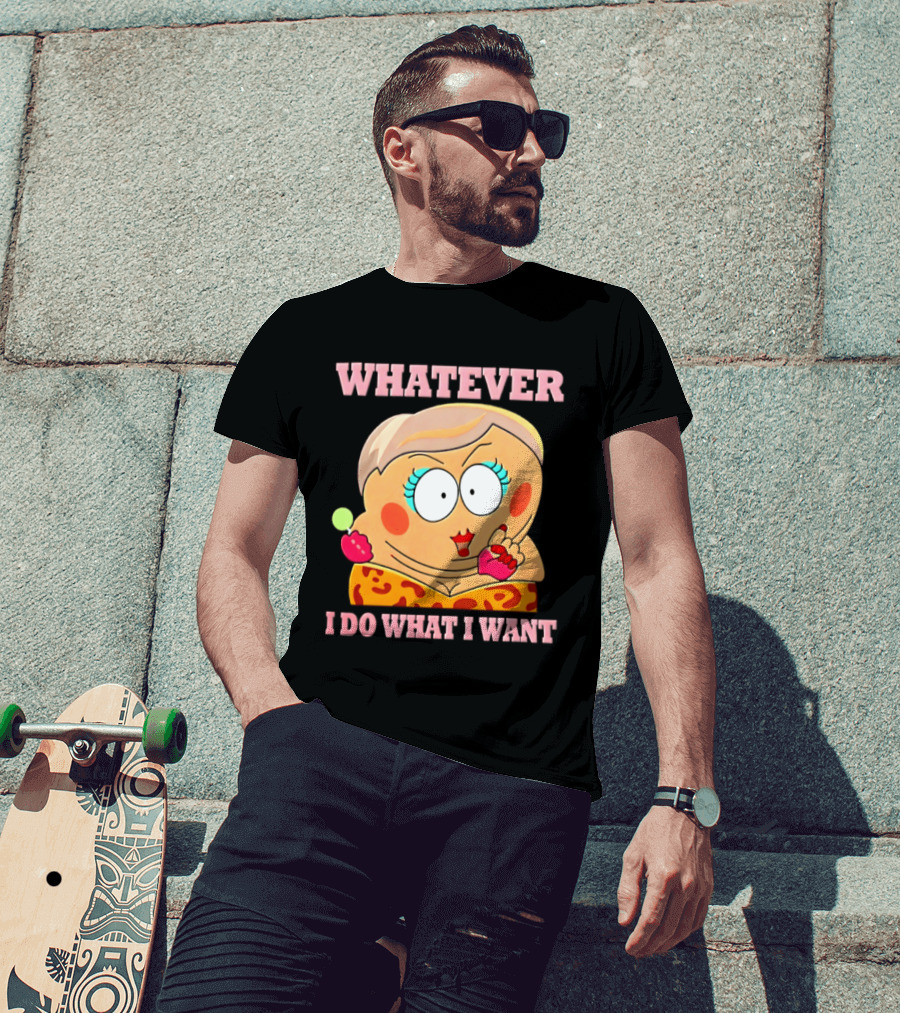 Eric Cartman Whatever I Do What I Want South Park Humor Cartoon T-Shirt