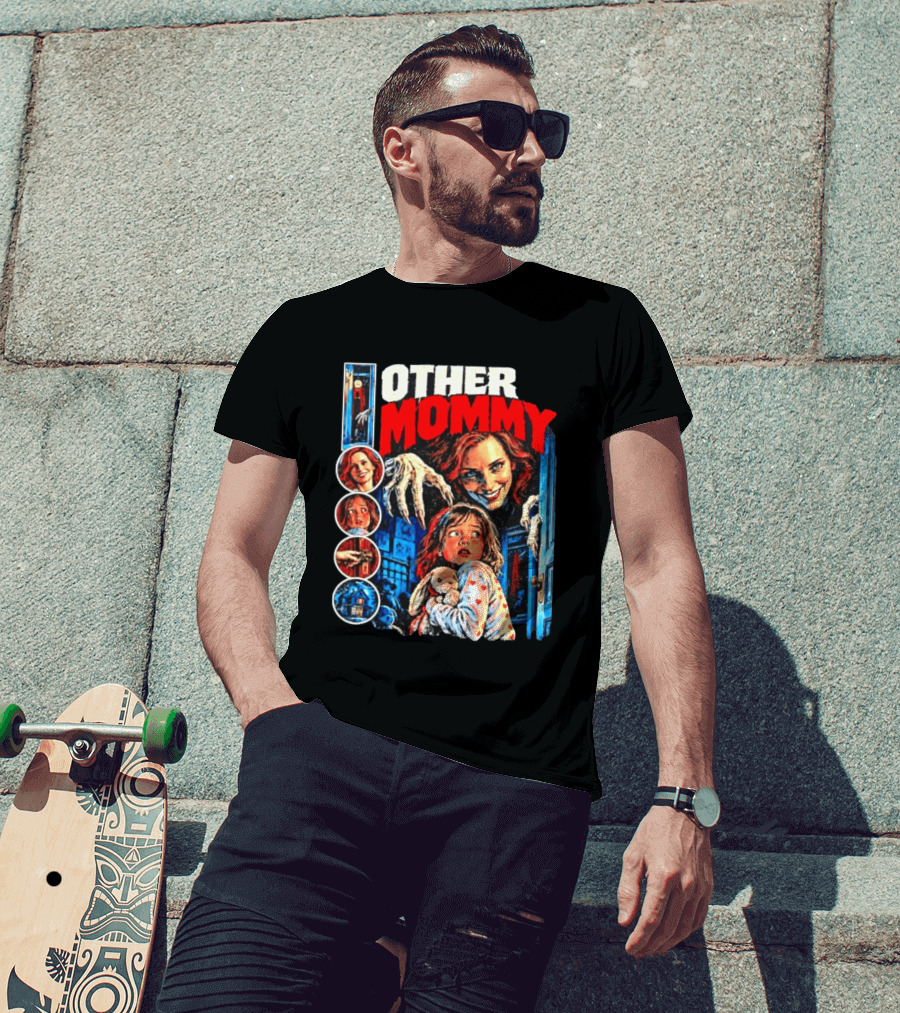 Other Mommy Coraline Horror Movie Bootleg Halloween Creepy T-Shirt
