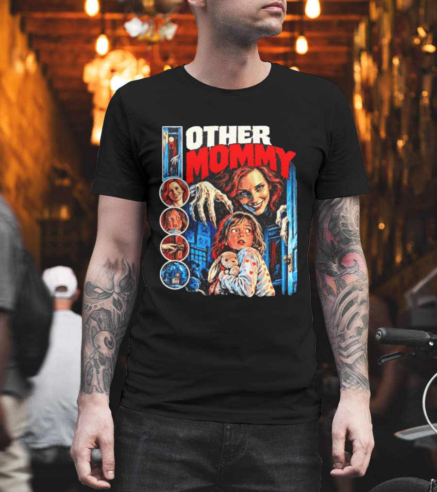Other Mommy Coraline Horror Movie Bootleg Halloween Creepy T-Shirt