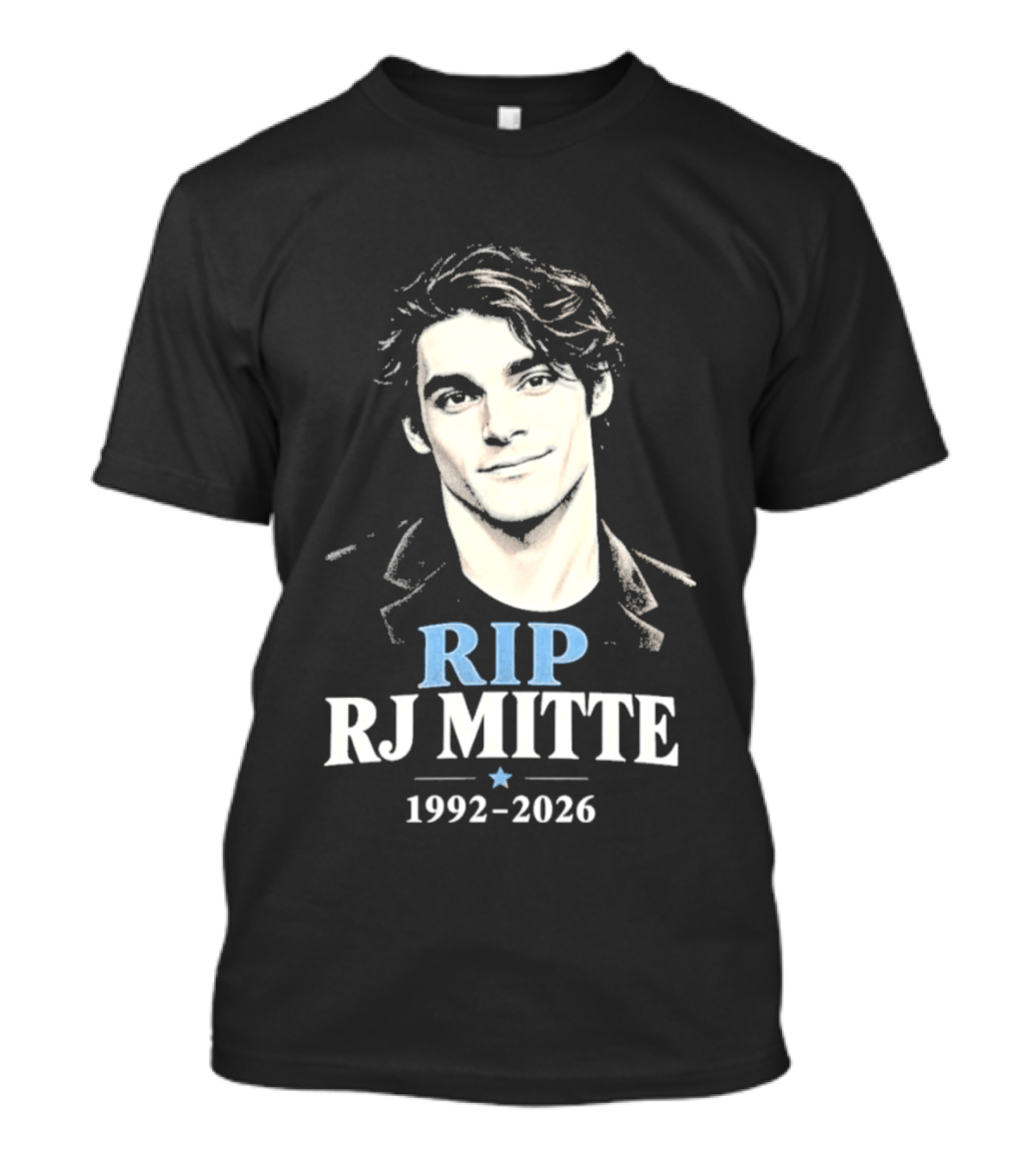 RIP RJ Mitte 1992 2026 Memorial T-Shirt