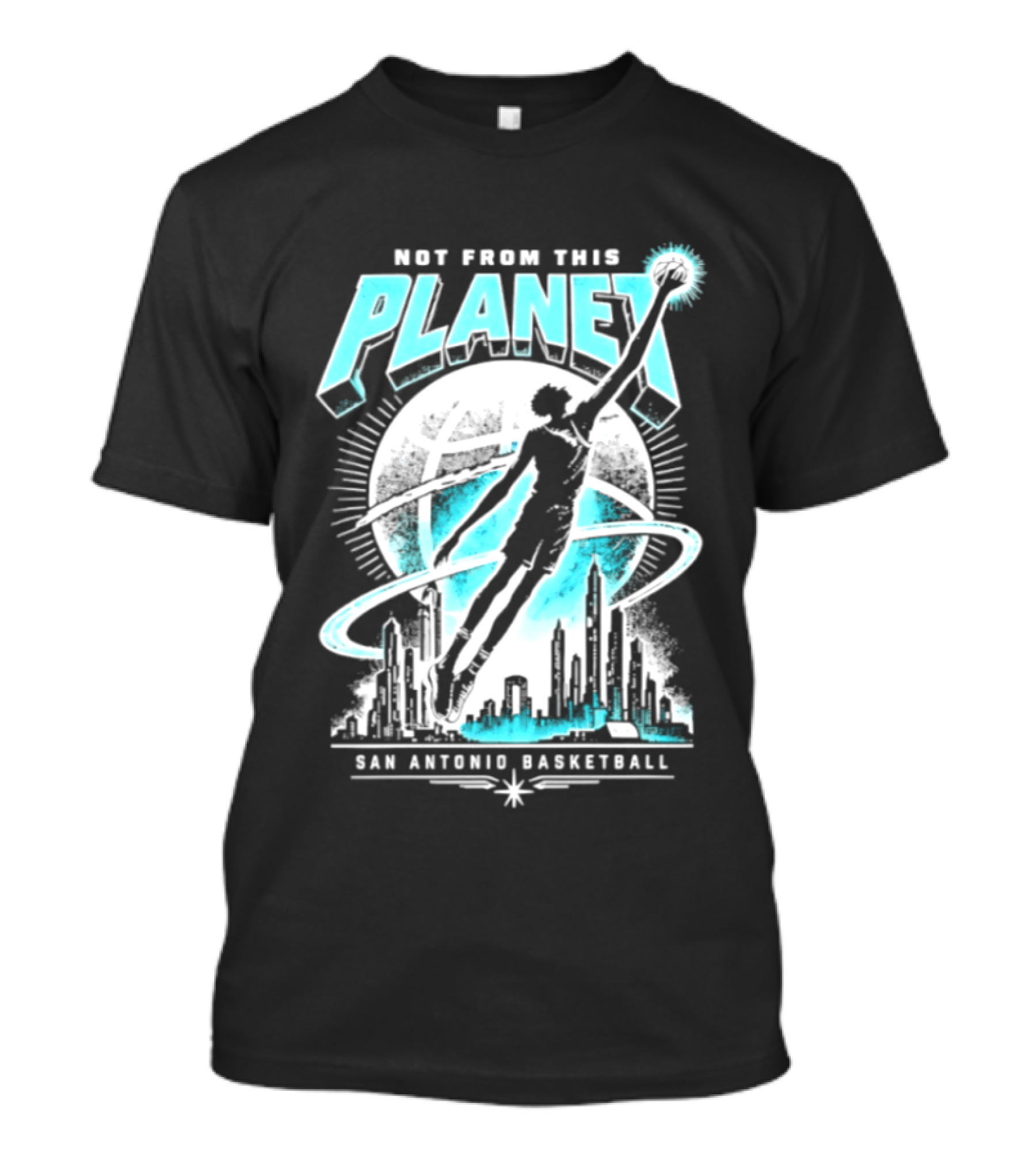 Victor Wembanyama Not From This Planet San Antonio Basketball T-Shirt