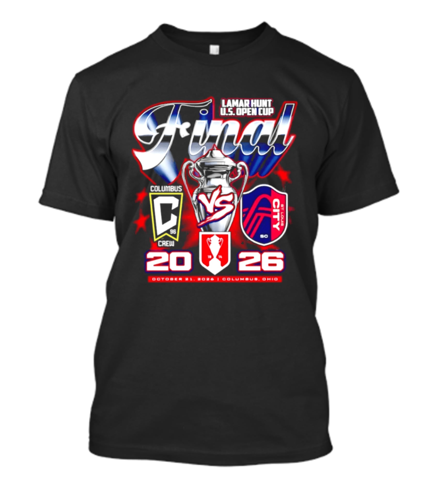 Ohio Final Columbus Crew Vs St. Louis City 2026 October 21 U.S. Open Cup T-Shirt