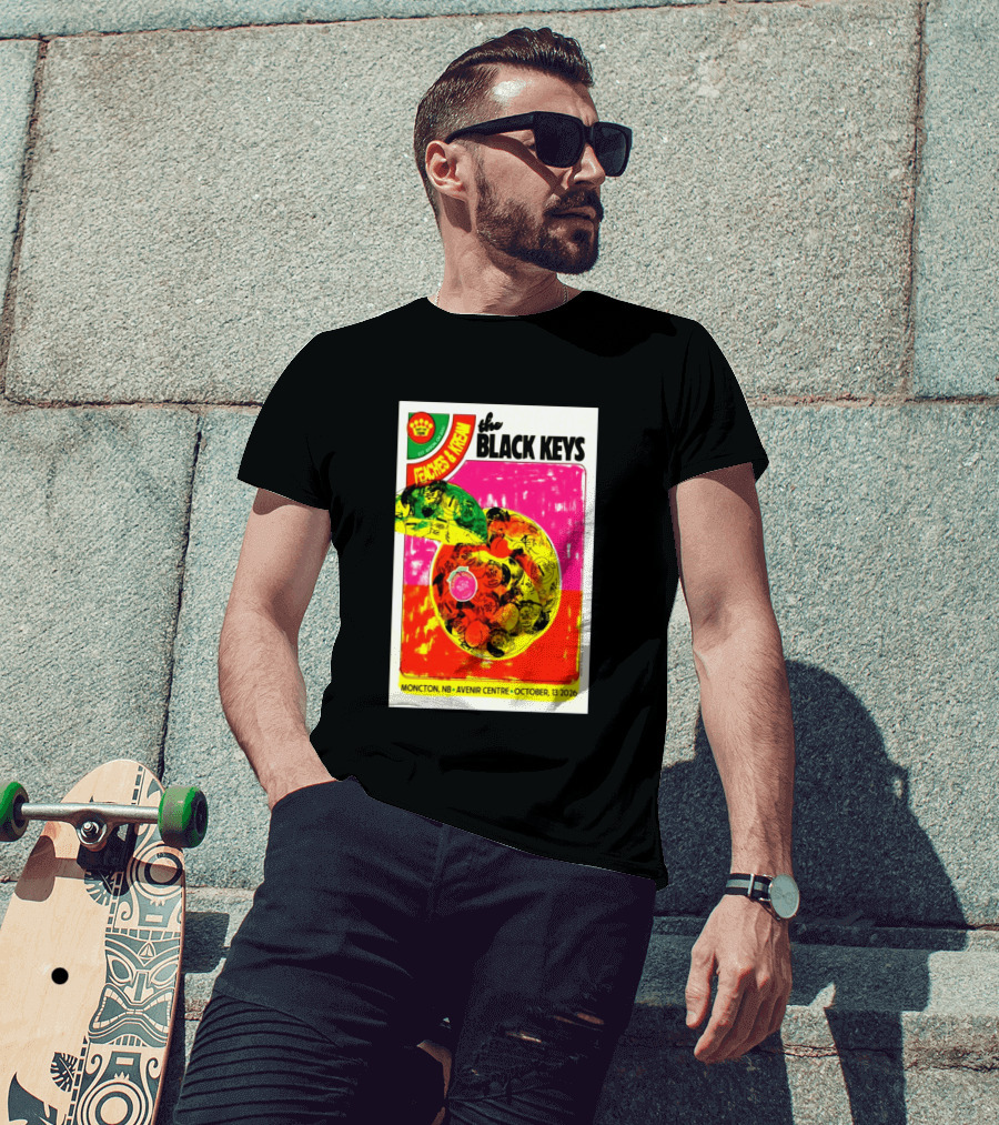 The Black Keys Peaches & Cream Event Moncton NB Avenir Centre October 13 2026 T-Shirt