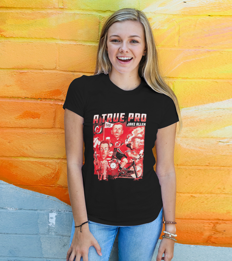 A True Pro Jake Allen NJ Devils 500 T-Shirt