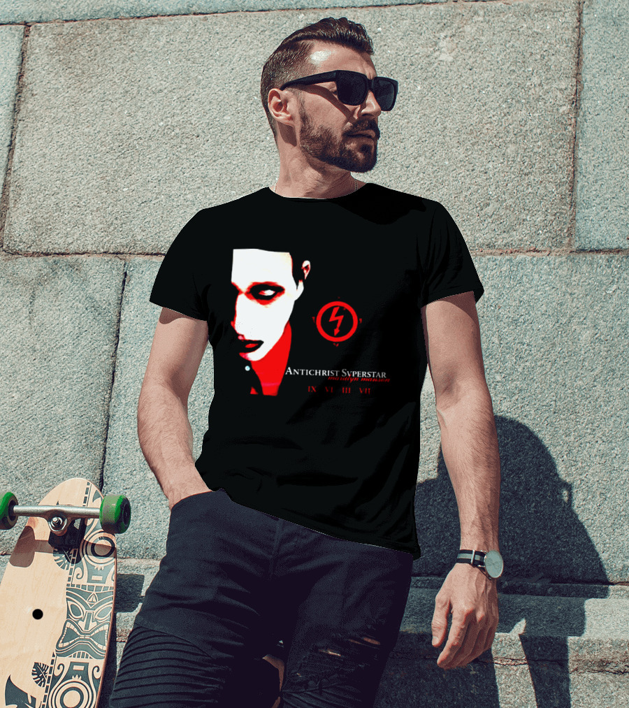Marilyn Manson Antichrist Superstar 30th Anniversary 2026 Album Cover IX VI III VII T-Shirt