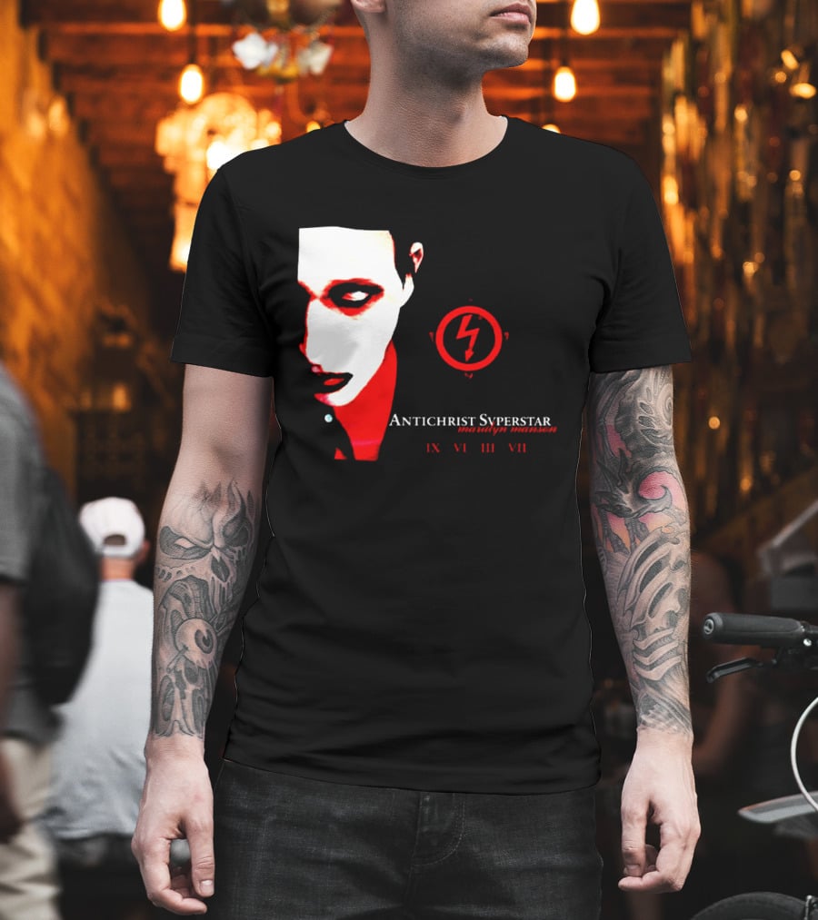 Marilyn Manson Antichrist Superstar 30th Anniversary 2026 Album Cover IX VI III VII T-Shirt