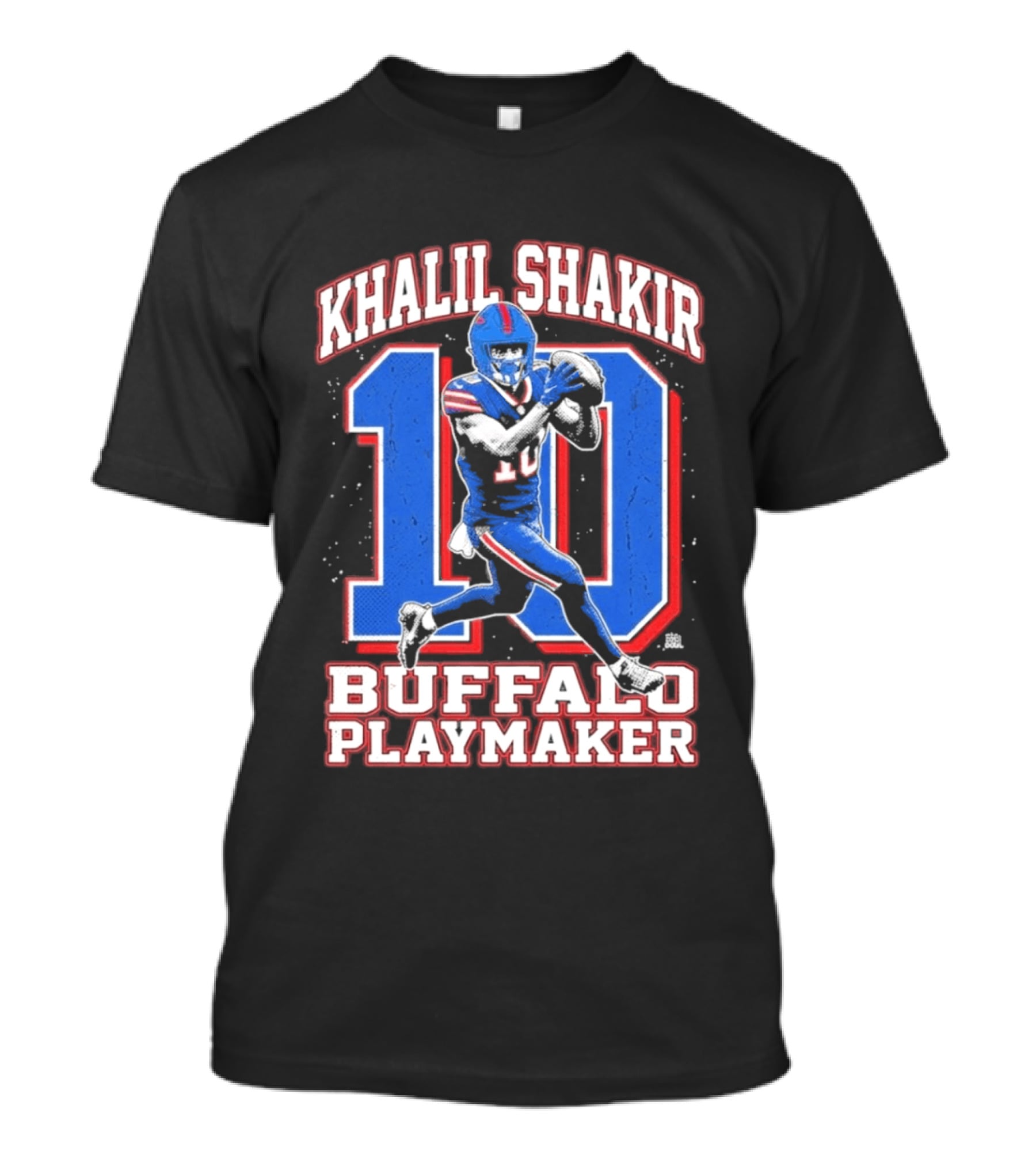 Khalil Shakir 10 Buffalo Playmaker Sports Action T-Shirt