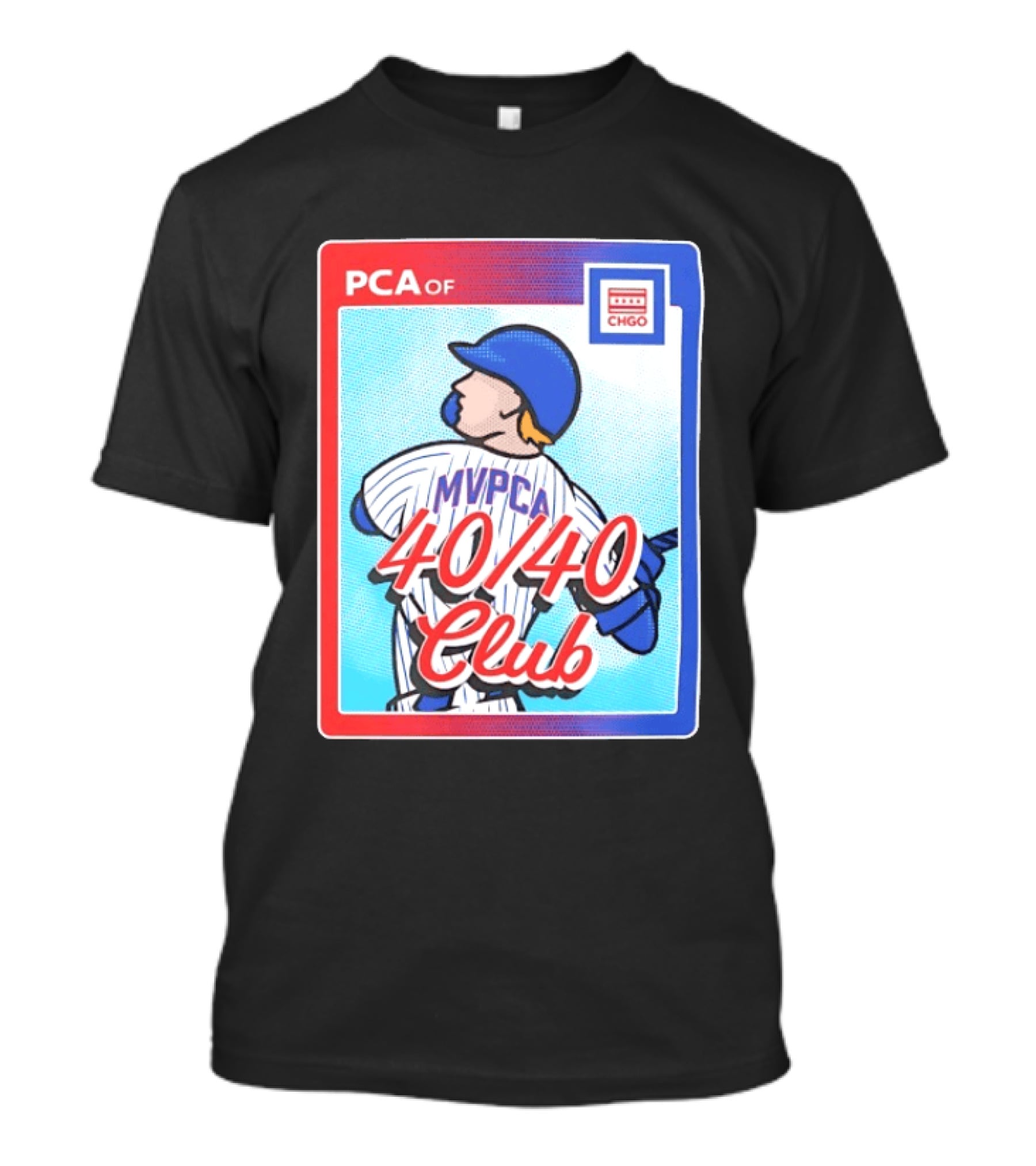 PCA CHGO MVP 40/40 Club Baseball Chicago Cubs T-Shirt