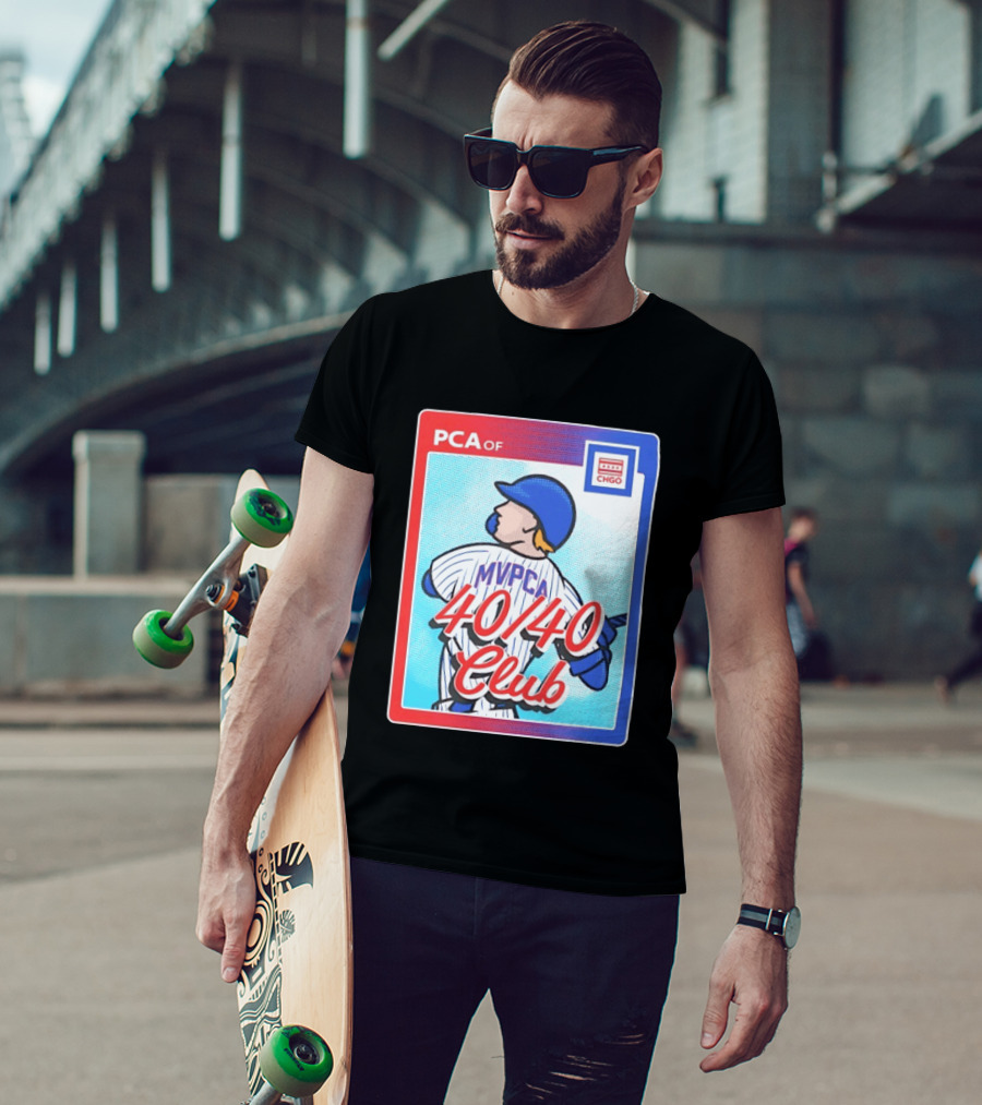 PCA CHGO MVP 40/40 Club Baseball Chicago Cubs T-Shirt