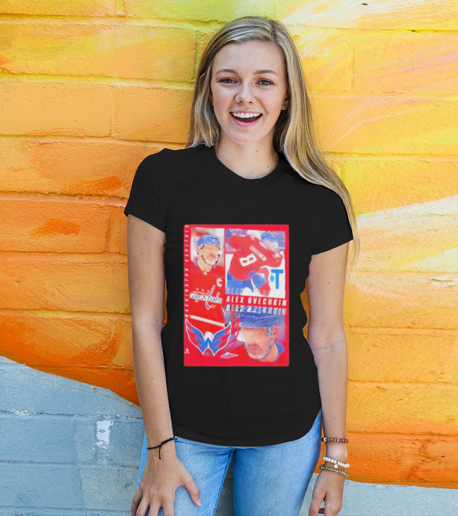 Washington Capitals Alex Ovechkin 8 NHL 2026 T-Shirt