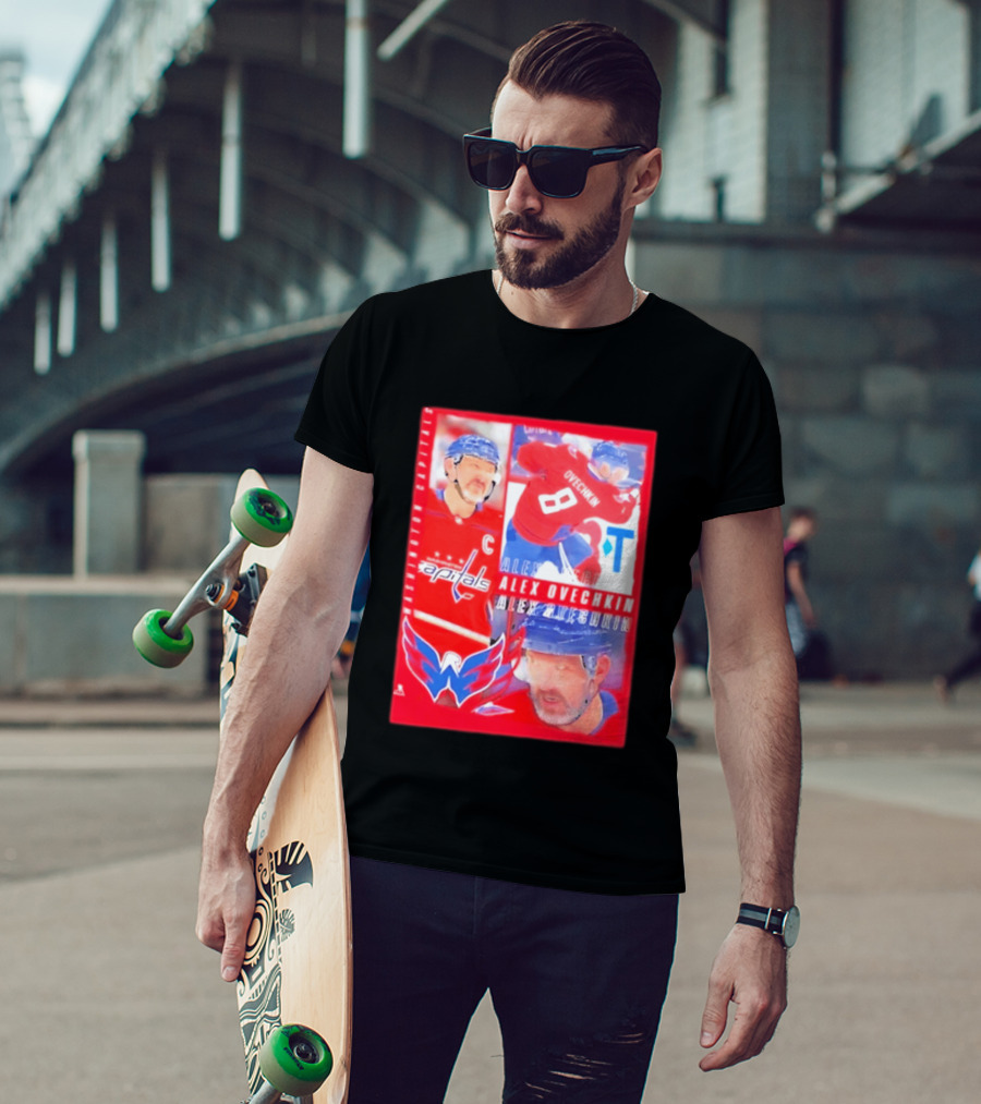 Washington Capitals Alex Ovechkin 8 NHL 2026 T-Shirt