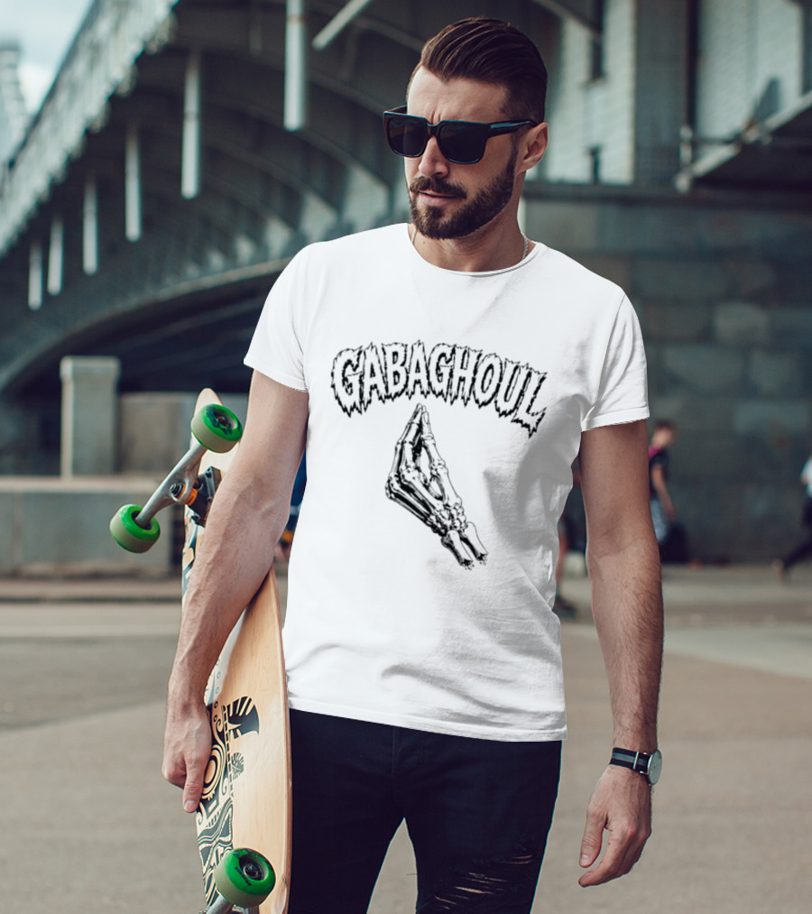 Gabaghoul Skeleton Hand Gabagool The Sopranos T-Shirt