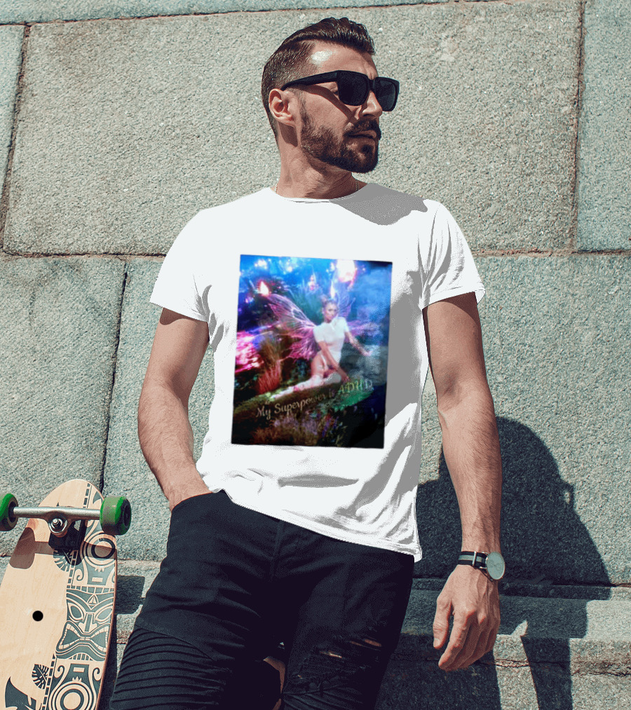 Paris Hilton My Superpower Is ADHD Fairy Meadow T-Shirt
