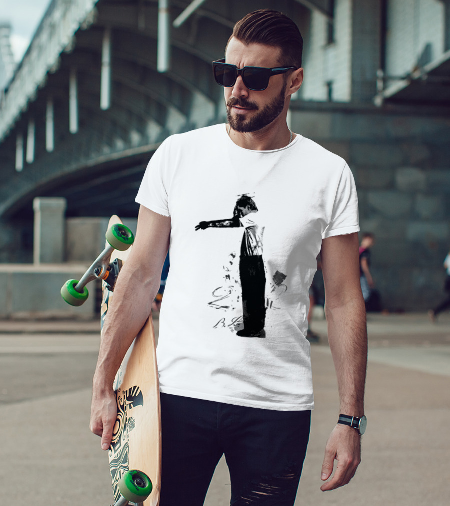 The Kid Laroi A Perfect World Tour 2026 Black Scribble T-Shirt
