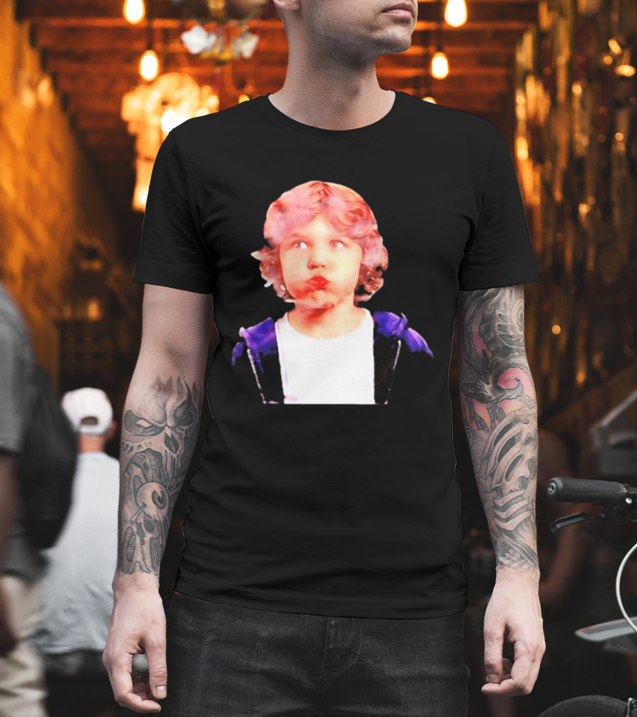 William Jakrapatr ADLV Curly Hair Baby Face Expression T-Shirt