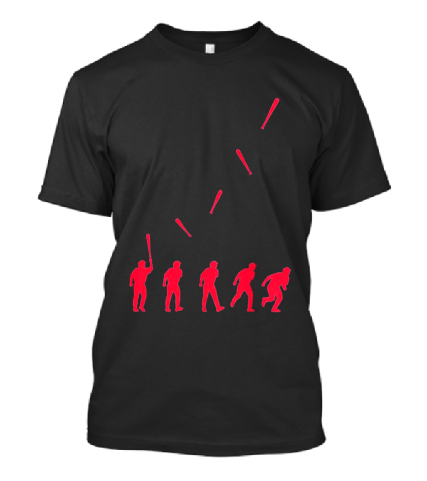 Petey Halpin Cleveland Guardians Evolution Bat Flip Rally Sequence T-Shirt