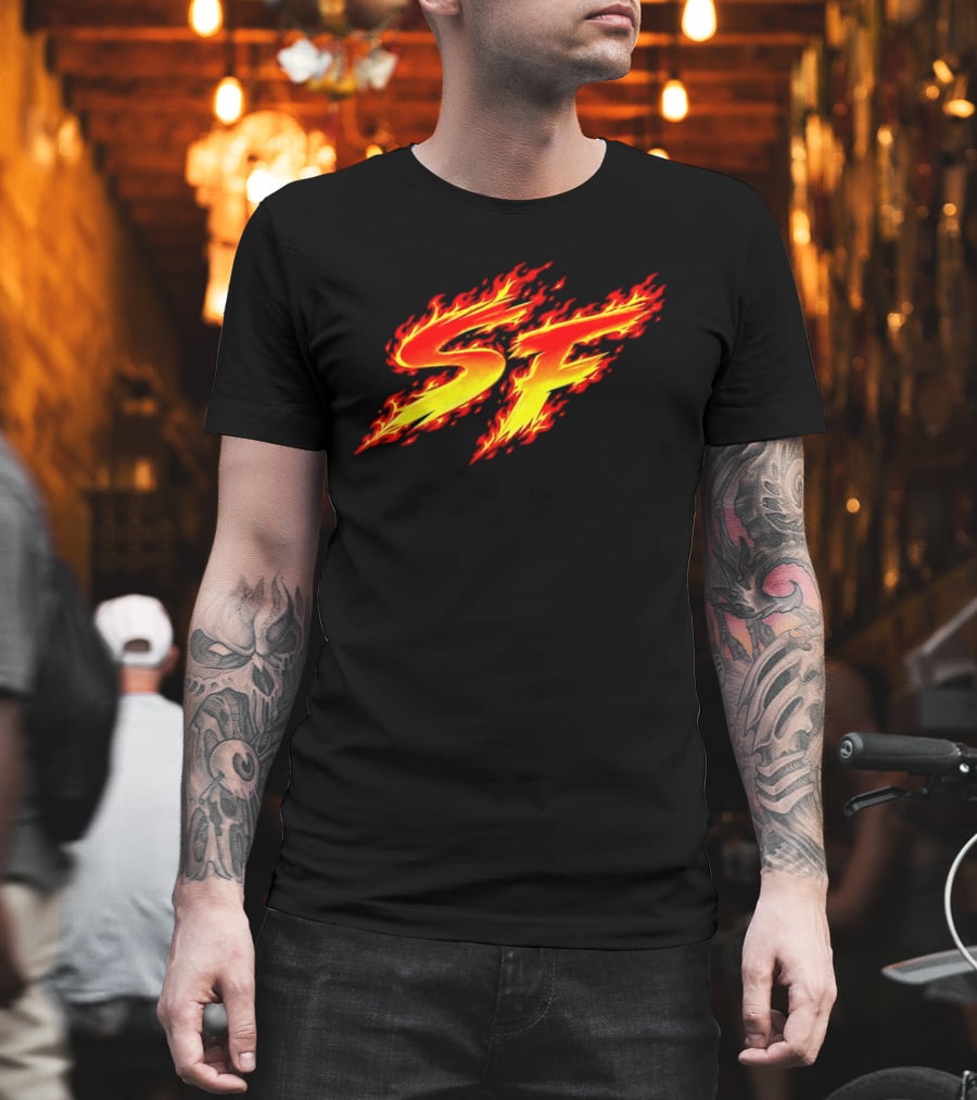 SF Flames Hot Rod Flaming T-Shirt