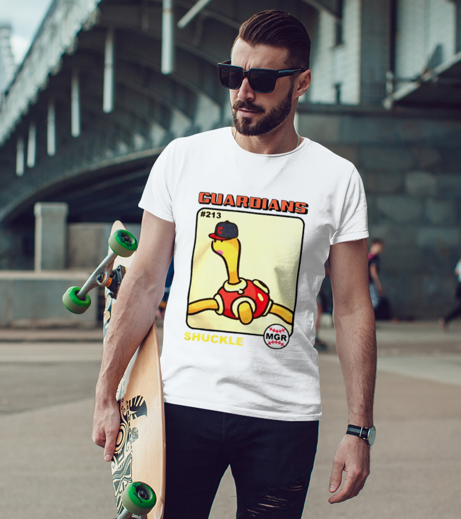 GUARDIANS Pokémon Shuckle #213 MGR Baseball Fusion T-Shirt
