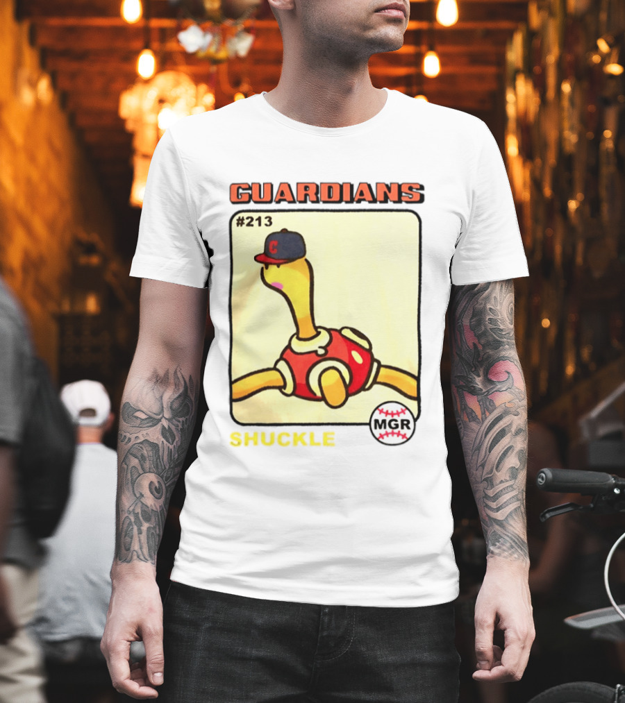 GUARDIANS Pokémon Shuckle #213 MGR Baseball Fusion T-Shirt