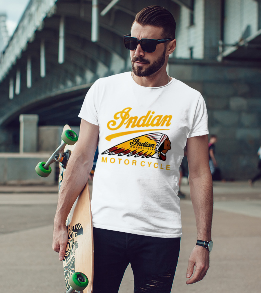 Indian Motorcycle Chief Logo MGK T-Shirt