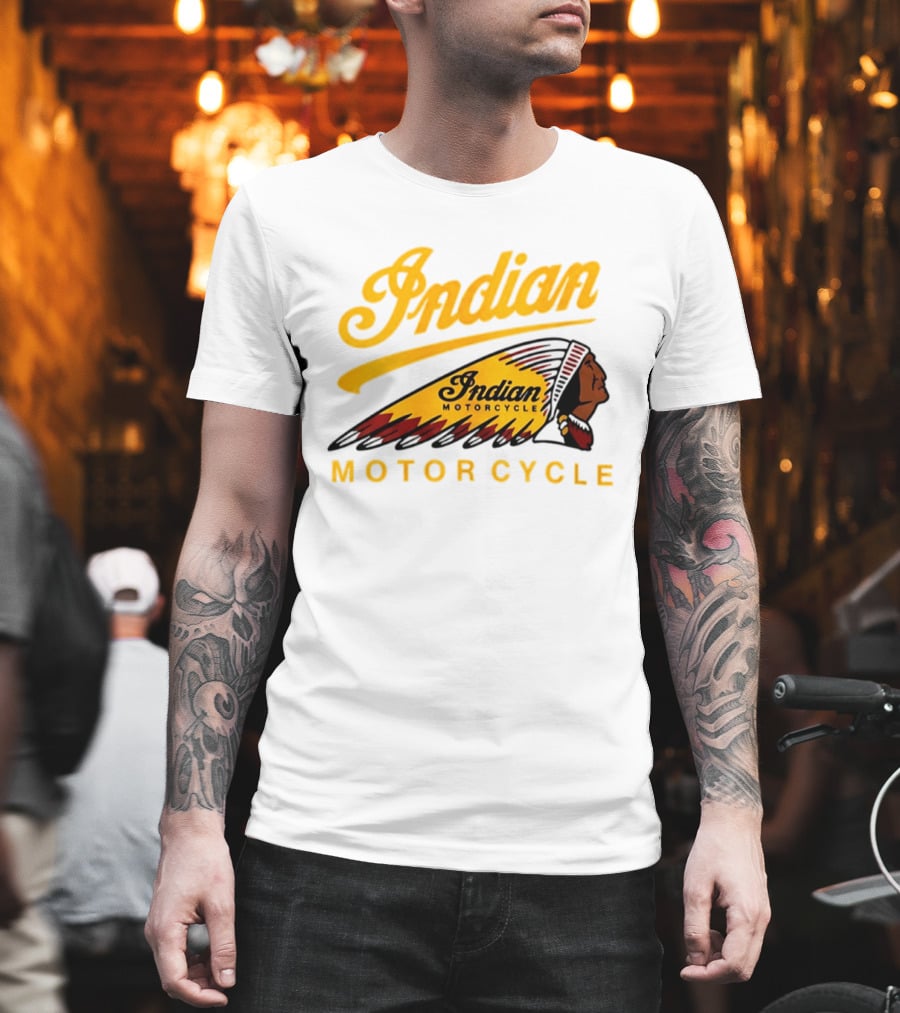 Indian Motorcycle Chief Logo MGK T-Shirt