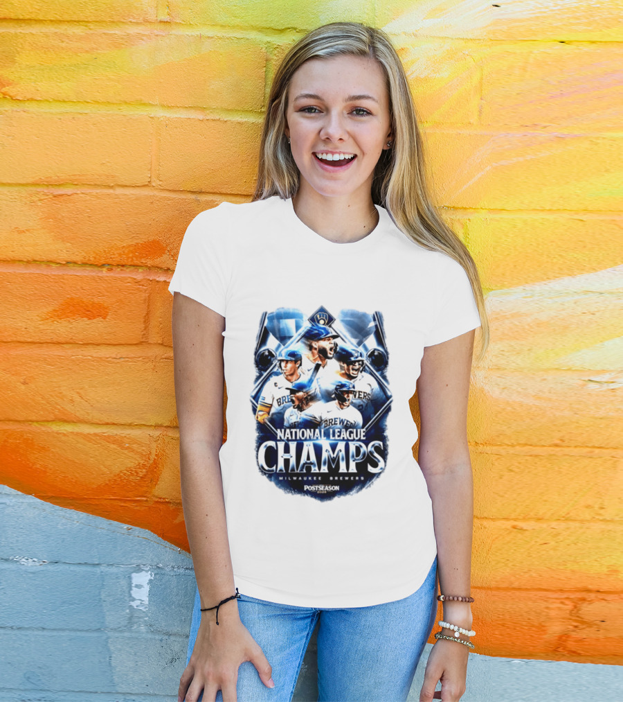 Milwaukee Brewers National League Champs 2026 Postseason T-Shirt