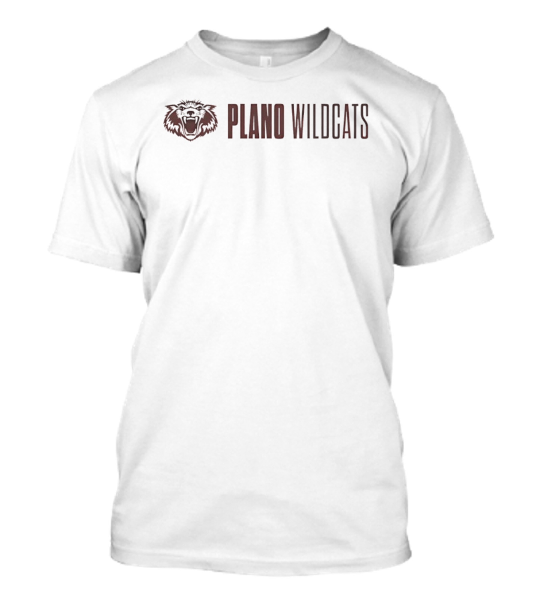 Plano Wildcats Wordmark 2026 Roaring Bear T-Shirt