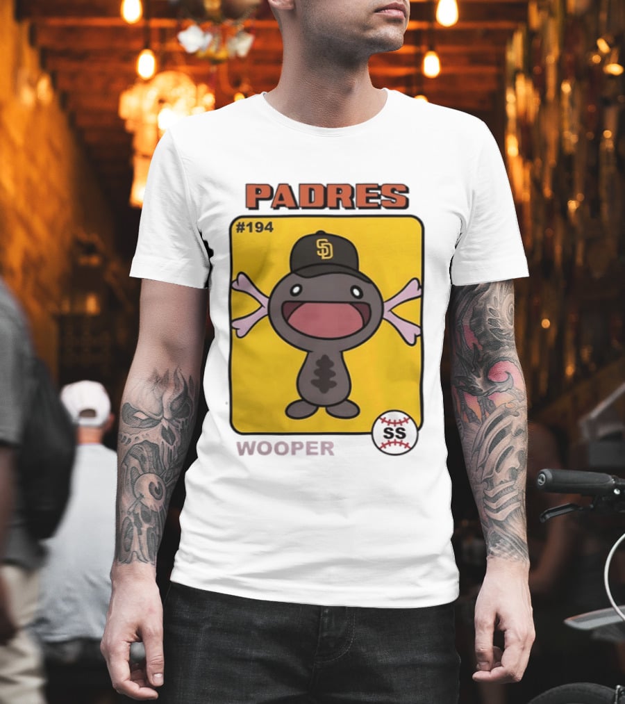 Padres #194 Wooper SS San Diego Hat T-Shirt