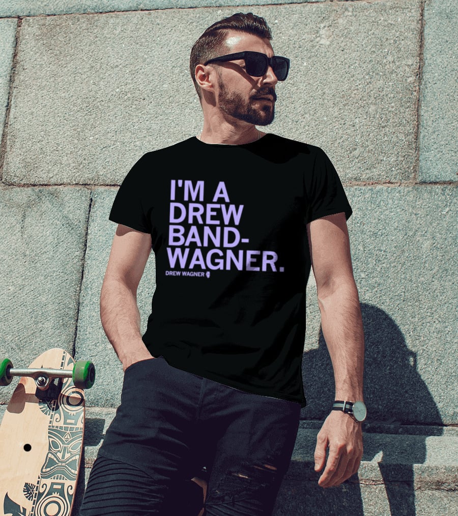 I'm A Drew Band Wagner Northwestern Wildcats Football T-Shirt