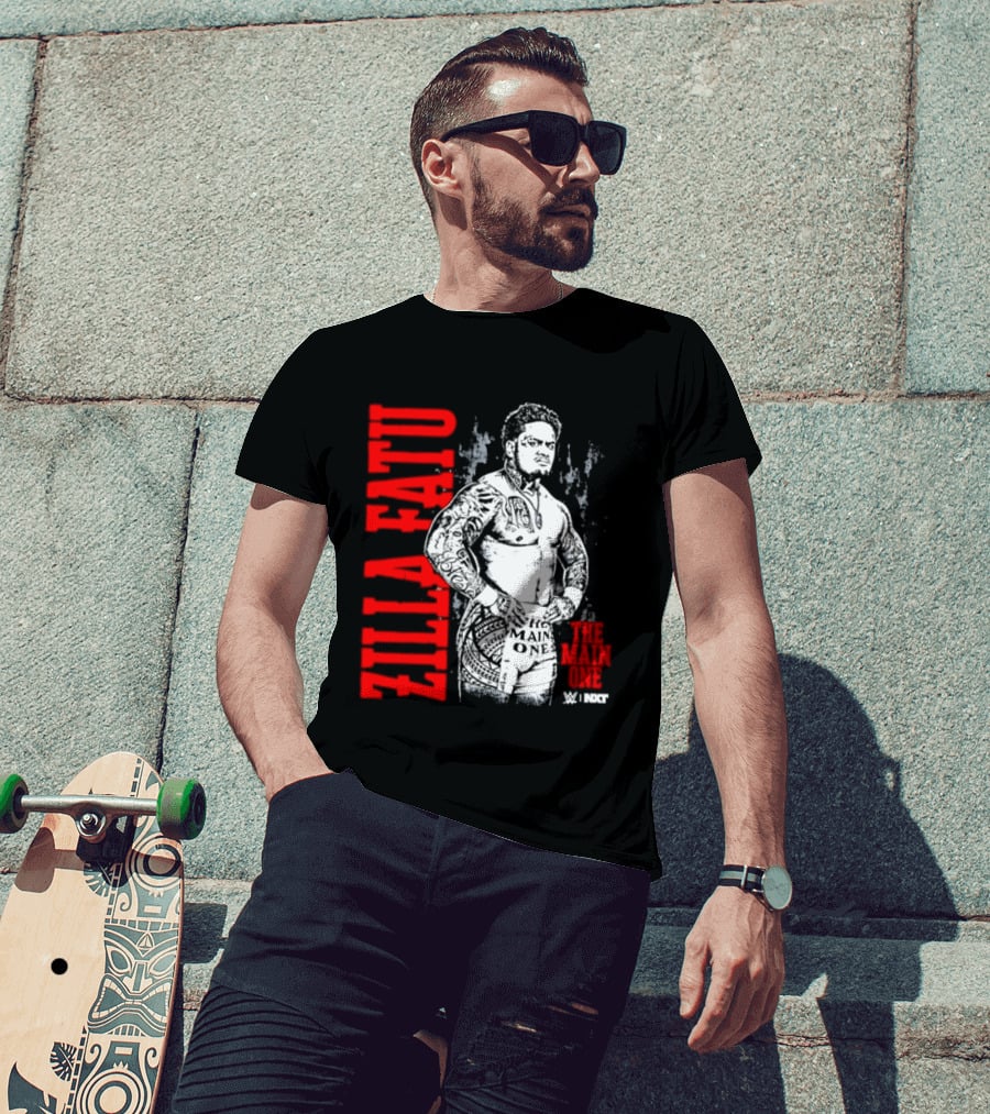 Zilla Fatu The Main One NXT Fatu Vertical WWE T-Shirt