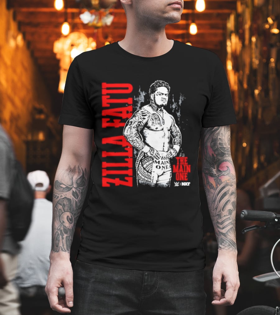 Zilla Fatu The Main One NXT Fatu Vertical WWE T-Shirt