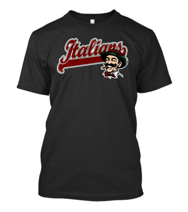 Italians Baseball Cigar Gentleman T-Shirt