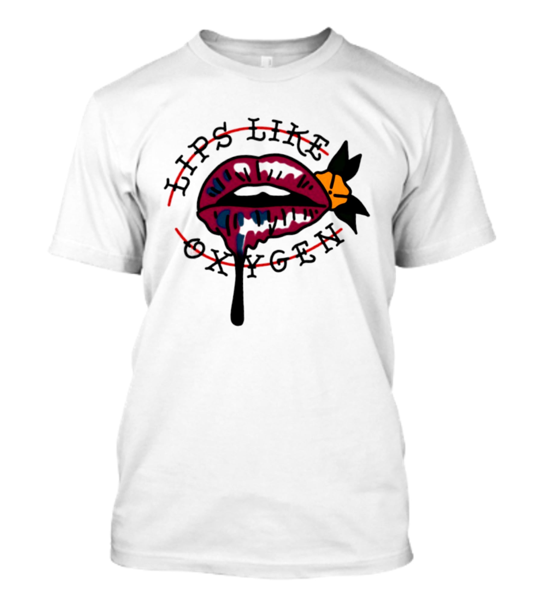 Lips Like Oxygen The Cure Robert Smith T-Shirt