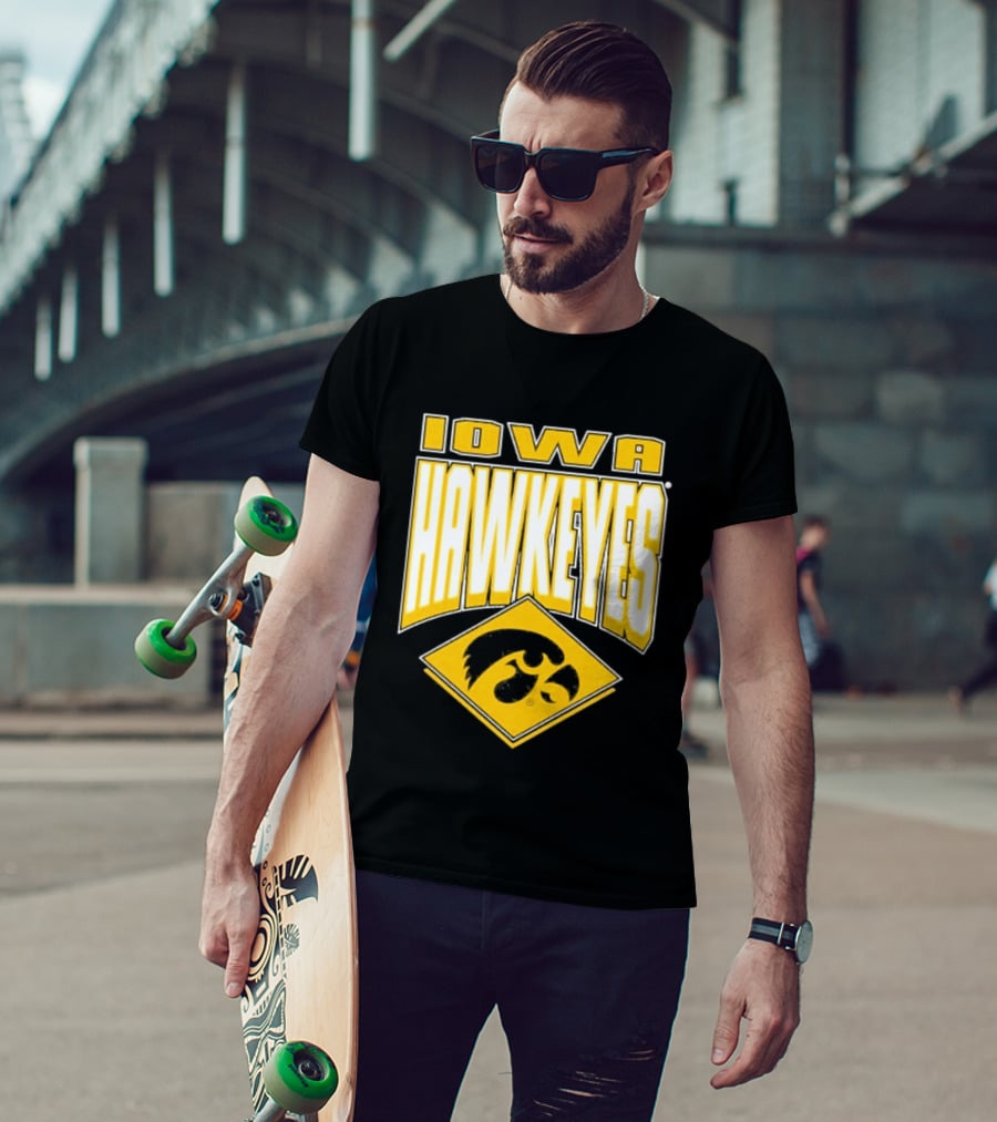 Iowa Hawkeyes Preschool Trench Kings Official Team Overprint T-Shirt