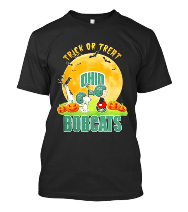 Ohio Bobcats Peanuts Trick Or Treat Halloween 2026 T-Shirt