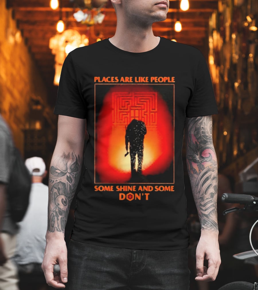 Places Are Like People Some Shine And Some Don't The Shining Maze T-Shirt
