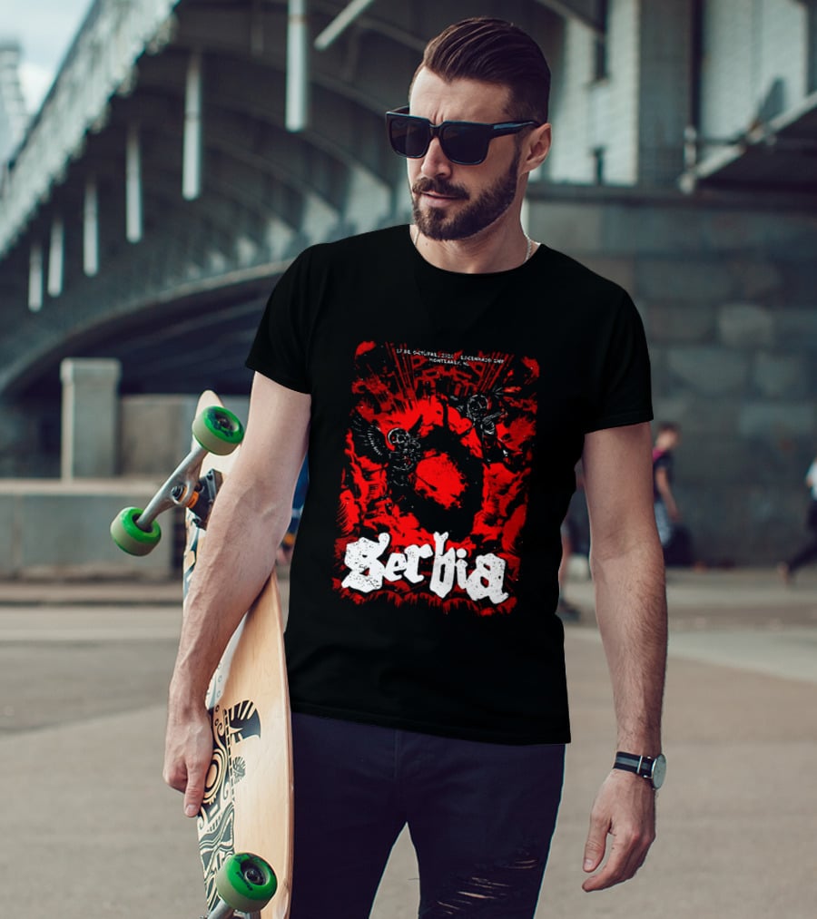 Serbia Live At Escenario GNP Seguros Monterrey NL 17 De Octubre 2026 Event Essentials T-Shirt