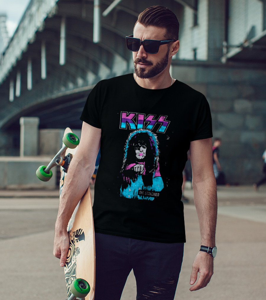 Kiss The Starchild Paul Stanley 70s Halloween Ben Cooper Action Figures 2026 T-Shirt