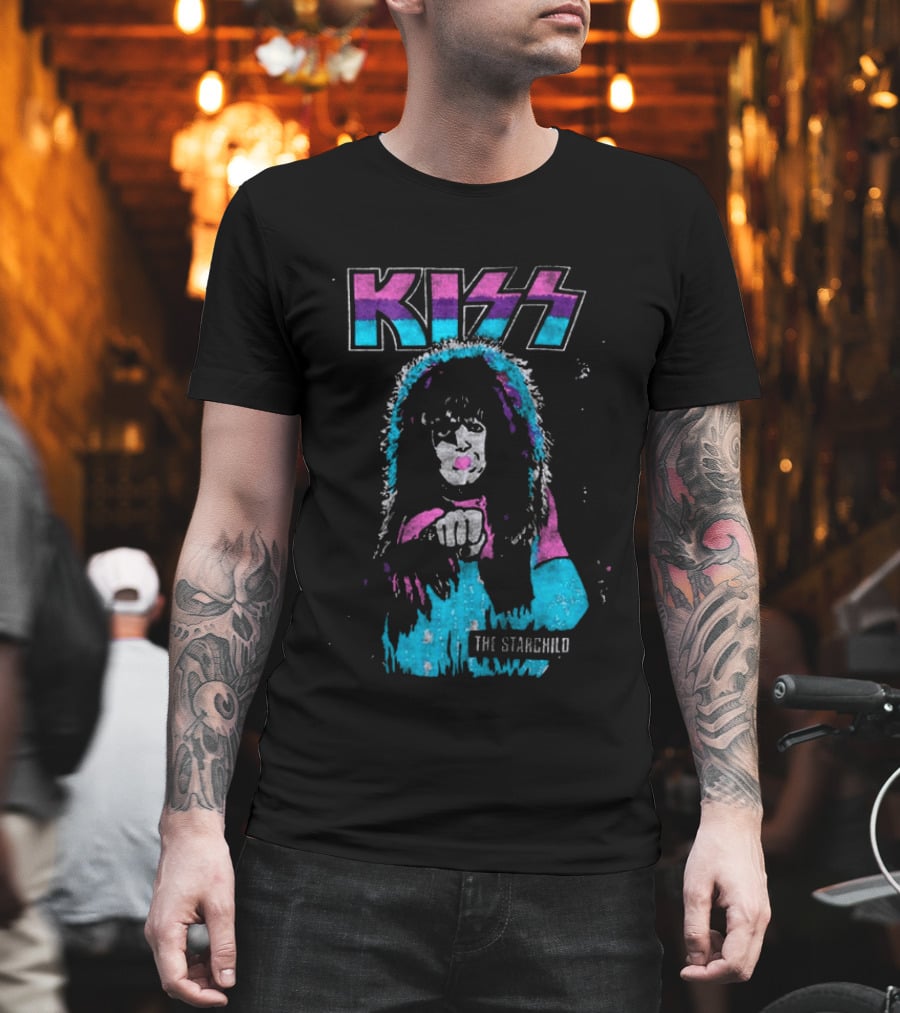 Kiss The Starchild Paul Stanley 70s Halloween Ben Cooper Action Figures 2026 T-Shirt