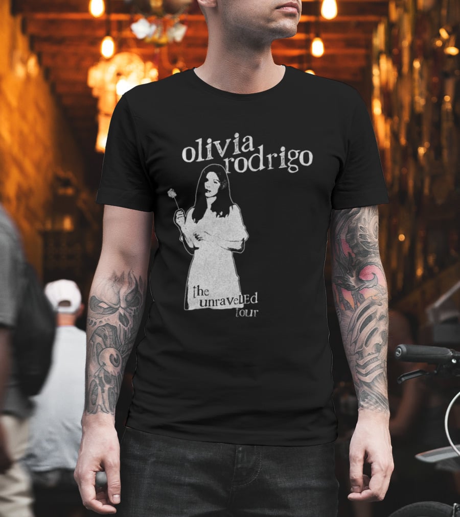 Olivia Rodrigo Unraveled Tour Dates 2026 2027 Dandelion T-Shirt