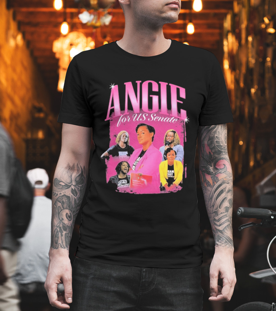 ANGIE For US Senate 2026 Empowerment Leadership Stand Resist Unify T-Shirt