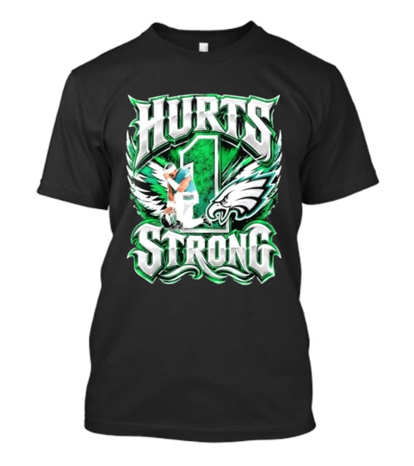 Jalen Hurts Strong Eagles Number 1 T-Shirt