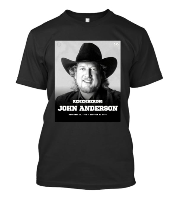 Remembering John Anderson December 13 1954 October 21 2026 T-Shirt