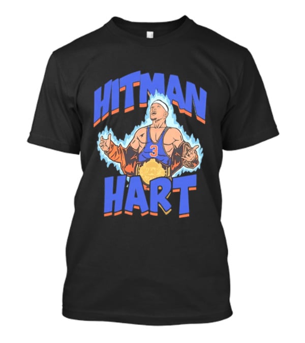 Hitman Hart 3 Basketball Champion T-Shirt