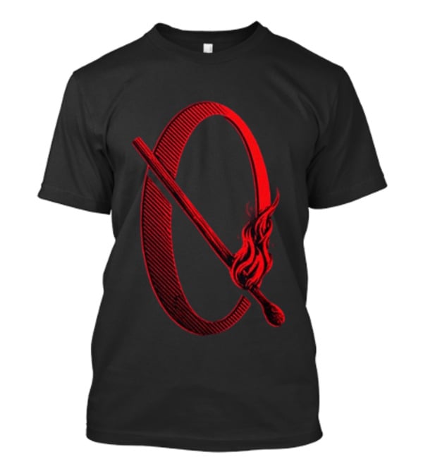 Queens Of The Stone Age Perfecth Album Q Flaming Matchstick T-Shirt