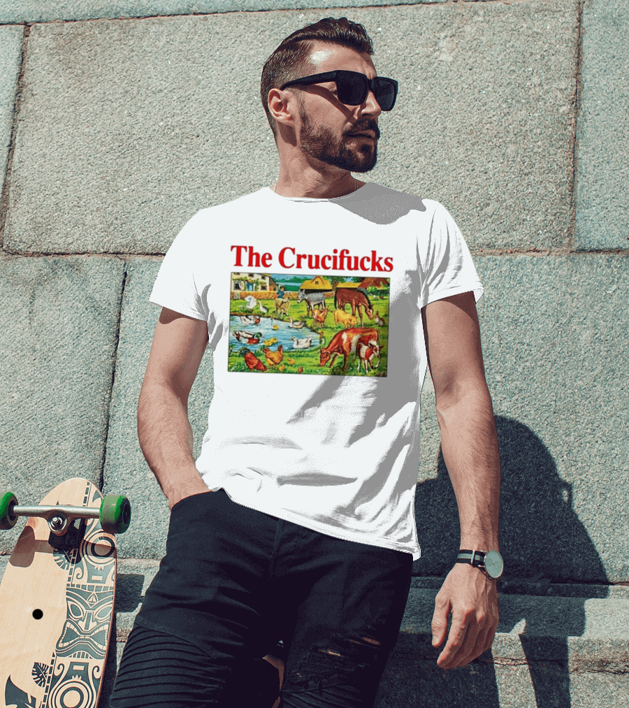 Alternative Tentacles Records The Crucifucks Farmyard T-Shirt